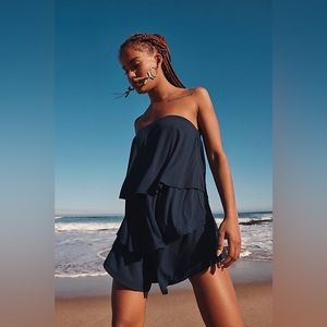 Like New Free People Sunsational Set in Navy size Large